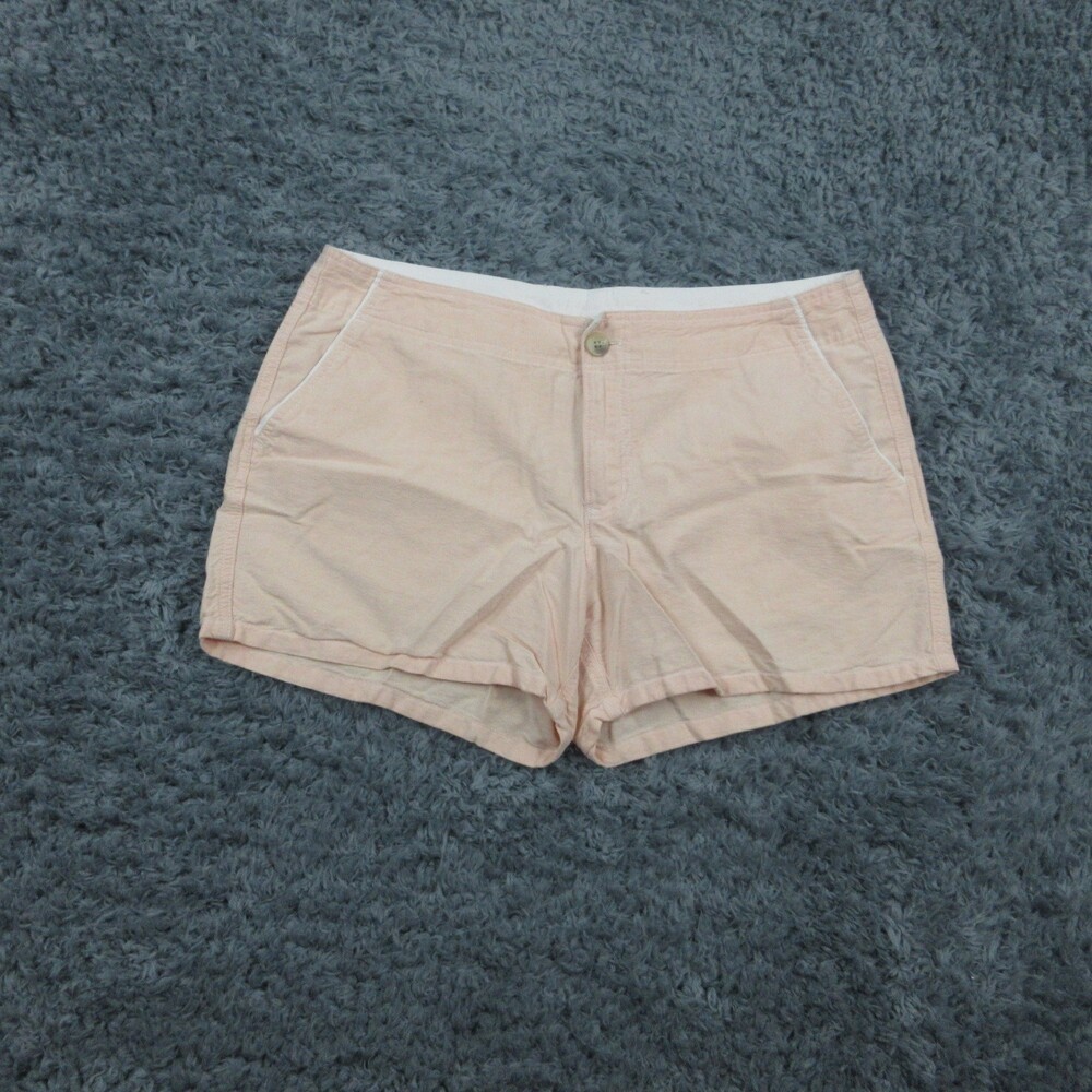 Columbia PFG Shorts Womens 10 Light Peach Outdoor 100% Cotton Fishing 33x3.5*